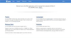 Desktop Screenshot of l10n.gnome.org