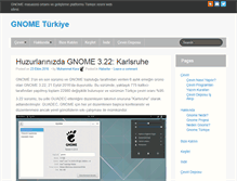 Tablet Screenshot of gnome.org.tr