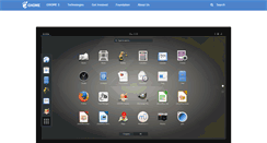 Desktop Screenshot of gnome.org