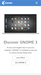 Mobile Screenshot of gnome.org