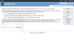 Desktop Screenshot of es.gnome.org