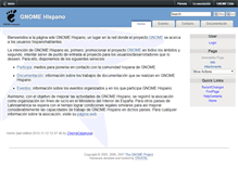 Tablet Screenshot of es.gnome.org
